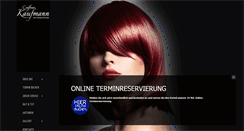 Desktop Screenshot of coiffeur-kaufmann.com